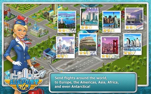 机场城市精美的游戏画面